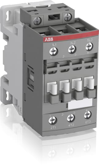 Imagen de contactor af30-30-00-133 con bobina de 100-250vca/dc, abb